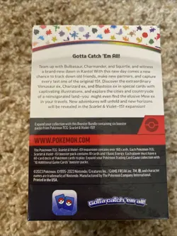 Pokemon TCG: Scarlet & Violet 151 Booster Bundle ~ New / Factory Sealed - Image 3