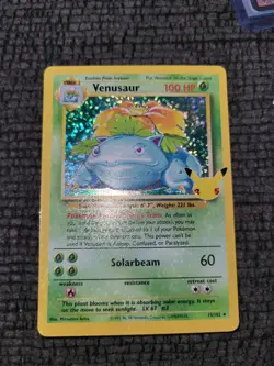 Pokemon TCG Venusaur Celebrations: Classic Collection 15/102 Holo Holo Rare - Image 2