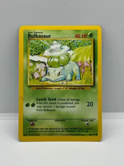 Pokemon TCG - Bulbasaur - 44/102 - Base Set - Unlimited - Image 1