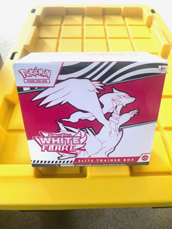 Pokemon TCG Scarlet & Violet White Flare ETB Elite Trainer Box Sealed - Image 1