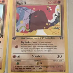 Nintendo Pokemon TCG Team Rocket 1st Edition Lot - Machop, Squirtle, 6 Cards - Image 5