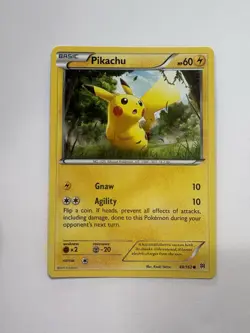 Pokemon Pikachu Basic 48/162 Breakthrough Common - Image 1