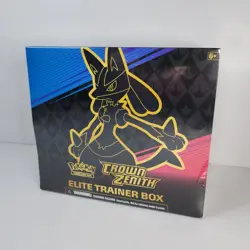 SMALL TEAR Pokemon Crown Zenith Elite Trainer Box ETB New Factory Sealed 820650851476 - Image 1