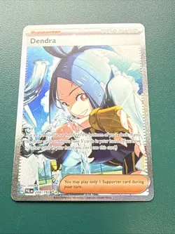 Dendra 266/193 Pokemon Paldea Evolved Special Illustration Rare Full Art Holo NM - Image 1