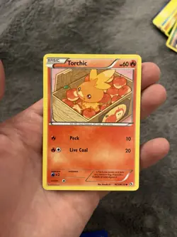 Pokemon TCG Torchic Legendary Treasures RC5/RC25 Common - Image 1
