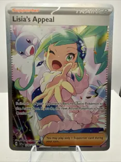 Tag 10 Lisia's Appeal 246/191 Pokemon Surging Sparks Special Illustration Rare - Image 1