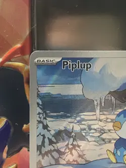 Pokemon TCG Phantasmal Flames Piplup 098/094 Illustration Rare Promo Holo - Image 5