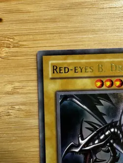 Red-Eyes B. Dragon LOB-070 Unlimited Holo Yu-Gi-Oh LP - Image 3
