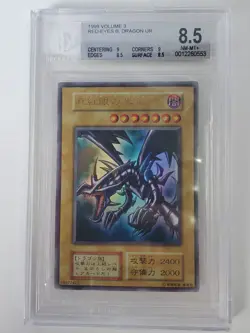 Red-Eyes B. Dragon JP Yu-Gi-Oh Vol.3 1999 BGS 8.5 - Image 1