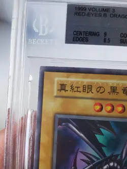 Red-Eyes B. Dragon JP Yu-Gi-Oh Vol.3 1999 BGS 8.5 - Image 4