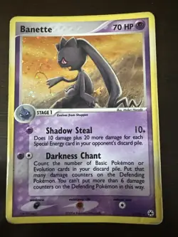 Banette 1/101 Pokemon Hidden Legends Holo Rare Card 2004 - Image 1
