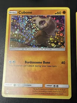 Cubone 57/131 General Mills Promo SM Forbidden Light Pokemon Holo NM/M - Image 1