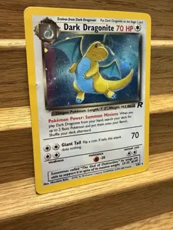 Dark Dragonite 5/82 Pokemon TCG Holo Foil Rare Card - Image 2
