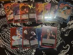 One Piece Leader Card Lot - 50+ Leader Non Foil Card Lot English Various Sets En - Image 2