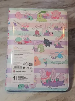 We're Goomy SEALED Zip Binder New Pokemon Center Exclusive 9 Pocket 360 Cards - Image 1