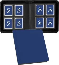 160 Pockets , Trading Card Binder Zippered Album Holds 3"x 4" 35PT Toploaders... - Image 2