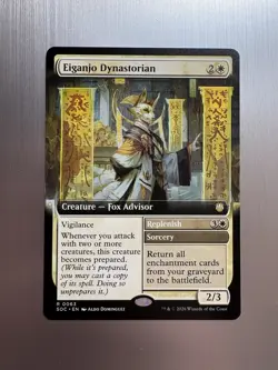 Eiganjo Dynastorian - 63 - MTG: Secrets of Strixhaven - Extended Art - Regular - Image 1
