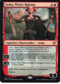 Magic: The Gathering 2020 Commander Legends Jeska, Thrice Reborn #186 NM - Image 1