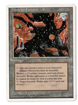 MTG - Mishras Factory - 4th Edition - Image 1