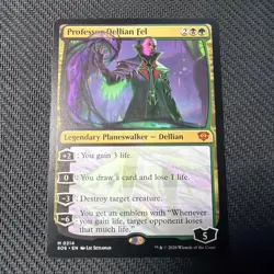 Professor Dellian Fel Secrets of Strixhaven Regular - Image 1