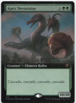 Apex Devastator (Extended Art) *Foil* CMR 674 NM-LP - Image 1
