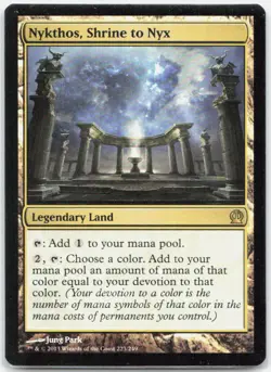 Nykthos, Shrine to Nyx *Foil* THS 223 NM - Image 1