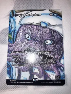 Magic The Gathering TMNT Cytoplast Manipulator Borderless X2 - Image 2
