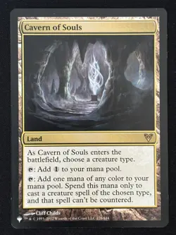 1x MTG Cavern of Souls - The List Reprints (LIST) (AVR) #226 - Magic - Image 1