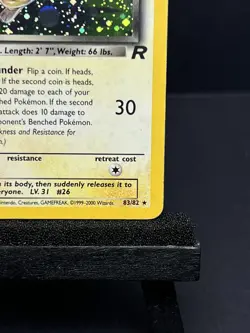 Dark Raichu 83/82 Holo Rare Unlimited Team Rocket 2000 Pokemon Card TCG Played - Image 5