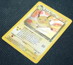 Dark Raichu 83/82 Holo Rare Unlimited Team Rocket 2000 - Pokemon Card TCG (NM) - Image 5