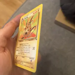 Pokemon Card WOTC TCG 1999 Raichu 29/62 Original Non Holo Rare Fossil Set NM - Image 4