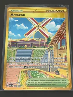 Pokemon TCG - Artazon - 229/197 - SV03: Obsidian Flames - Holo - Hyper Rare NM - Image 1