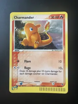 Pokemon TCG Charmander EX Dragon Holo Near Mint - Image 1