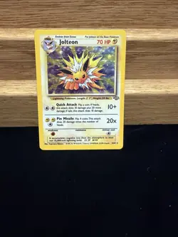 Pokemon Jolteon 4/64 Holo Rare 1999 70 HP Lightning Card - Image 3