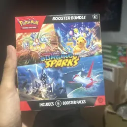 Pokemon TCG: Scarlet & Violet - Surging Sparks Booster Bundle (6 Booster Packs) - Image 1