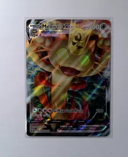 2020 Pokemon Sword & Shield MEOWTH VMax SWSH005 Black Star Promo VLP - Image 1