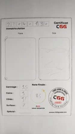Carte pokemon Lanssorien VMAX FR CGG 8,5 Clash des rebelles 93/192 23040190 - Image 3