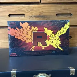Pokemon TCG Team Rocket's Moltres Ultra-Premium Collection Box - Sealed - Image 1