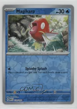 Magikarp Reverse Foil Pokemon Scarlet & Violet 151 MEW #129 - Image 1