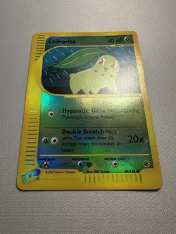 Pokemon TCG - Chikorita (99/165) Expedition - Reverse Holo - NM - Image 3