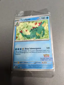 Pokemon 2024 Illustration Contest Pikachu, Feraligator, Toxtricity EX Sealed - Image 1