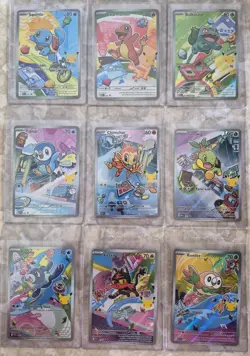 Pokemon First Partner Illustration Collection Series 1 Full Set Of 9 Lot #5 - Image 1