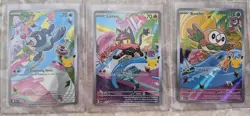 Pokemon First Partner Illustration Collection Series 1 Full Set Of 9 Lot #5 - Image 3