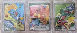 Pokemon First Partner Illustration Collection Series 1 Full Set Of 9 Lot #5 - Image 5