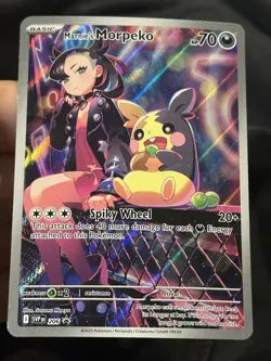 Marnie's Morpeko - SVP206 - Pokemon Scarlet & Violet Promo Holo - Image 1