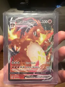 Pokemon TCG Charizard VMAX Mint Condition. Comes With Container. - Image 3