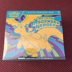 Pokemon TCG: Mega Evolution Ascended Heroes Elite Trainer Box SEALED - Image 1