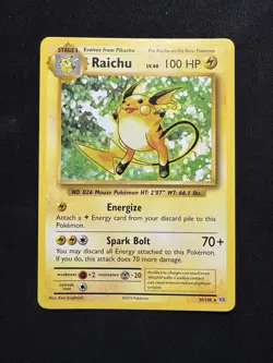 Raichu 36/108 XY Evolutions Non Holo Rare Pokemon TCG Card LP - Image 1