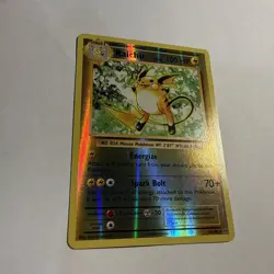 Pokemon TCG Raichu Card Evolutions Reverse Holo Rare 36/108 - Image 2