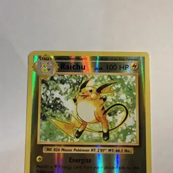 Pokemon TCG Raichu Card Evolutions Reverse Holo Rare 36/108 - Image 4
